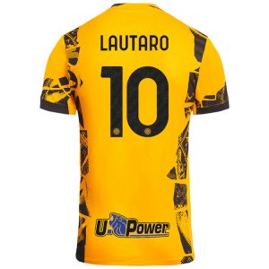 LAUTARO #10 Inter Milan 24/25 Third Football Shirt