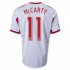 13-14 Red Bulls #11 MCCARTY Home White Soccer Jersey Shirt