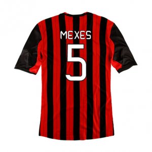 13/14 AC Milan Home #5 Mexes Shirt