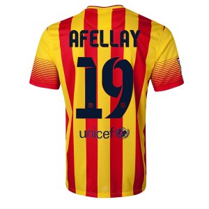 13/14 Barcelona #19 AFELLAY Away Shirt