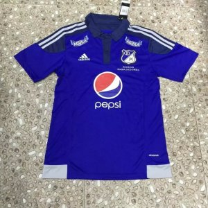 Millonarios 2015-16 Home Soccer Jersey