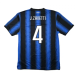 10/11 Inter Milan Home Shirt Zanetti #4