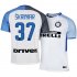 Inter Milan Away 2017/18 #37 Milan Skriniar Soccer Jersey Shirt