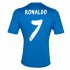 13-14 Real Madrid #7 Ronaldo Away Blue Soccer Jersey Shirt