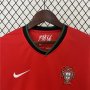 Women's UEFA Euro 2024 Portugal Home Red Soccer Jersey Football Shirt