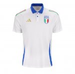 2024 Italy White Polo Shirt