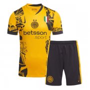 KIDS INTER MILAN 24/25 THIRD KIT(Shirt+Shorts)