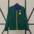 AS Roma 23/24 Reversible Trench Jacket Green/Blue