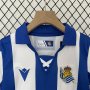 Kids Real Sociedad 24/25 Home Football Kit (Shirt+Shorts)