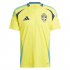 Sweden 2024 Home Yellow Football Shirt