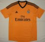 13-14 Real Madrid Away Orange Soccer Jersey Shirt