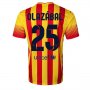 13/14 Barcelona #25 OLAZABAL Away Shirt