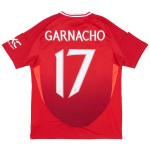 Manchester United 24/25 Home Shirt #17 GARNACHO