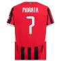 AC Milan 24/25 Home Shirt MORATA #7 - UCL Font