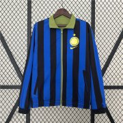 24/25 Inter Milan Reversible Trench Jacket Blue/Green