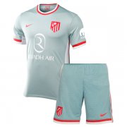 Kids Atletico Madrid 24/25 Away Soccer Kit (Shirt+Shorts)