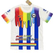 Brighton&Hove Albion 24/25 Rainbow Laces Soccer Jersey Football Shirt