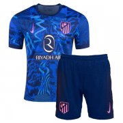 Kids Atletico Madrid 24/25 Third Soccer Kit (Shirt+Shorts)