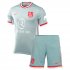 Kids Atletico Madrid 24/25 Away Soccer Kit (Shirt+Shorts)