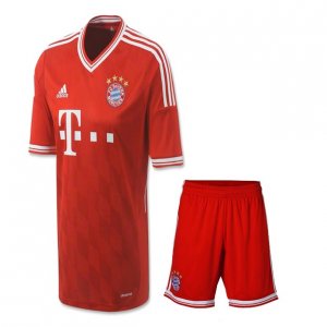 13-14 Bayern Munich Home Jersey Kit(Shirt+Short)