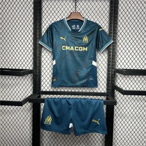 Kids Marseille 24/25 Away Kit (Shirt+Shorts)