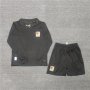 Kids AC Milan 125th Anniversary Black Kit (Shirt+Shorts)