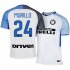 Inter Milan Away 2017/18 #24 Jeison Murillo Soccer Jersey Shirt