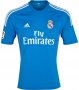 13-14 Real Madrid #22 Di Maria Away Blue Soccer Jersey Shirt