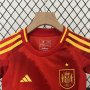 Spain Euro 2024 Kids Home Kit (Shirt+Shorts)