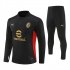 AC Milan 24/25 Black Half Zipper Tracksuit