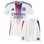 Kids Olympique Lyonnais 24/25 Home Kit (Shirt+Shorts)