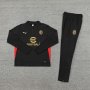 AC Milan 24/25 Black Half Zipper Tracksuit