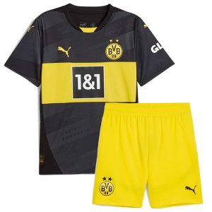 Kids Borussia Dortmund 24/25 Away Football Kit ( Shirt+Shorts )