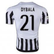 Juventus 2015-16 Home Soccer Jersey DYBALA #21