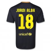 13/14 Barcelona #18 JORDI ALBA Third Shirt