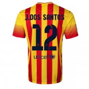 13/14 Barcelona #12 J.DOS SANTOS Away Shirt