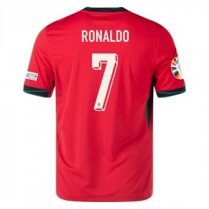 UEFA Euro 2024 Portugal Home #7 RONALDO Soccer Jersey Shirt