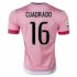 Juventus 2015-16 Away Soccer Jersey CUADRADO #16