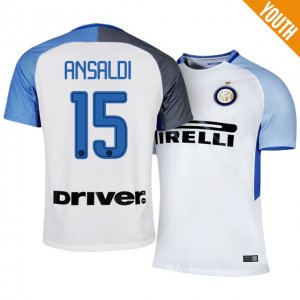 Inter Milan Away 2017/18 Cristian Ansaldi #15 Soccer Jersey Shirt