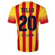 13/14 Barcelona #20 TELLO Away Shirt