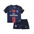 Kids PSG 2015-16 Home Soccer Kit(Shirt+Shorts)