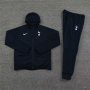 23/24 Tottenham Hotspur Black Hoodie Jacket