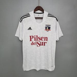 Colo-Colo Soccer Jersey 21-22 Home White Shirt