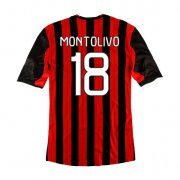 13/14 AC Milan Home #18 Montolivio Shirt