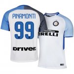 Inter Milan Away 2017/18 #99 Andrea Pinamonti Soccer Jersey Shirt