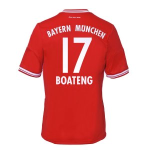 13-14 Bayern Munich #17 Boateng Home Shirt