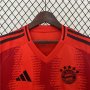 Bayern Munich 24/25 Home Red Soccer Jersey Football Shirt