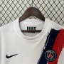 PSG 24/25 Away White Soccer Jersey Football Shirt