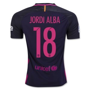 Barcelona 2016/17 Away JORDI ALBA #18 Shirt