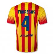 13/14 Barcelona #4 FABREGAS Away Shirt